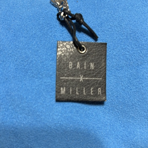 Bain Miller American Flag Dog Tag Stainless Steel Necklace - Picture 5 of 5